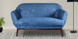 Lawson 2 Seater Sofa In Steel Blue Colour