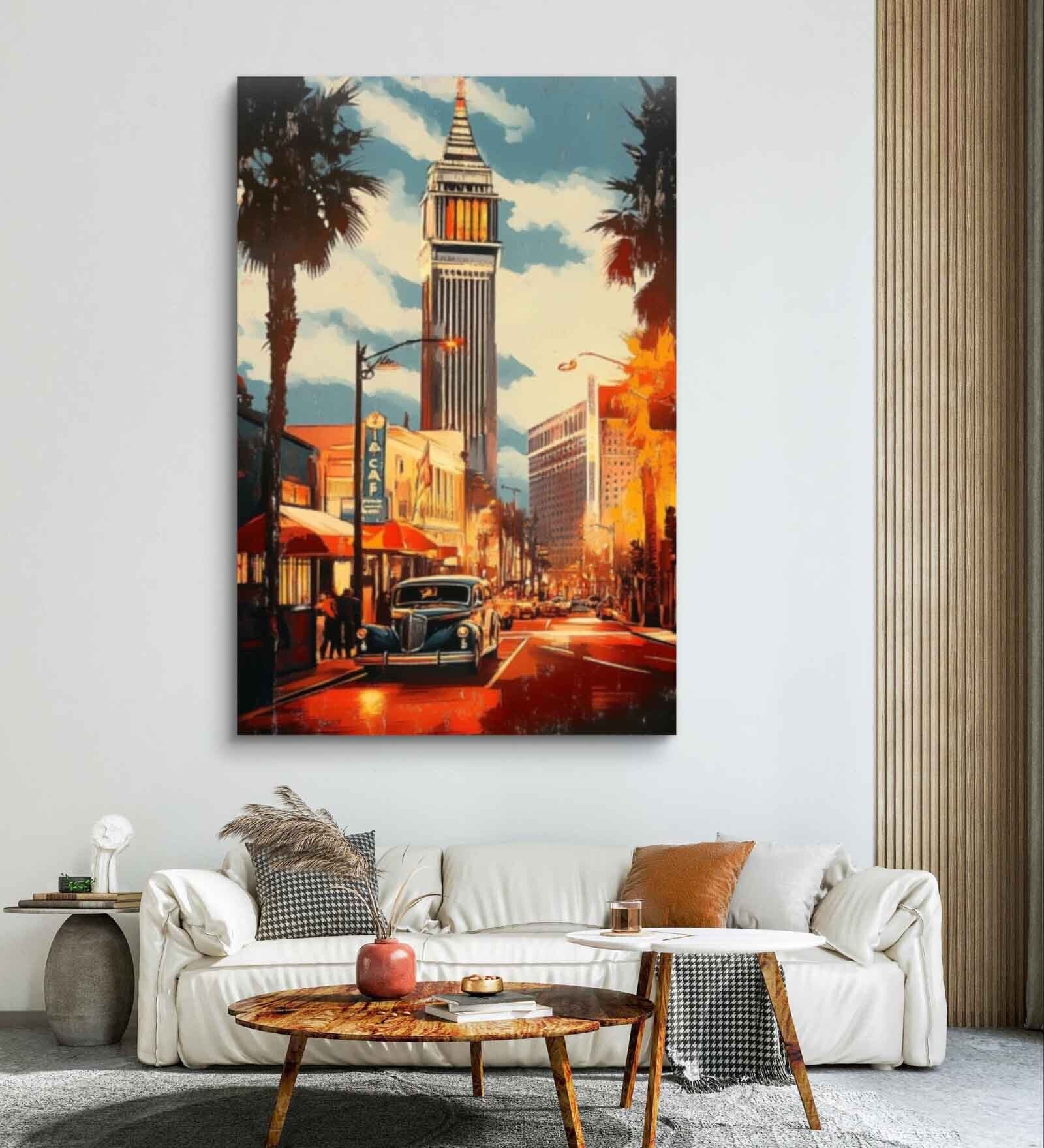 LA Dreams Canvas Painting