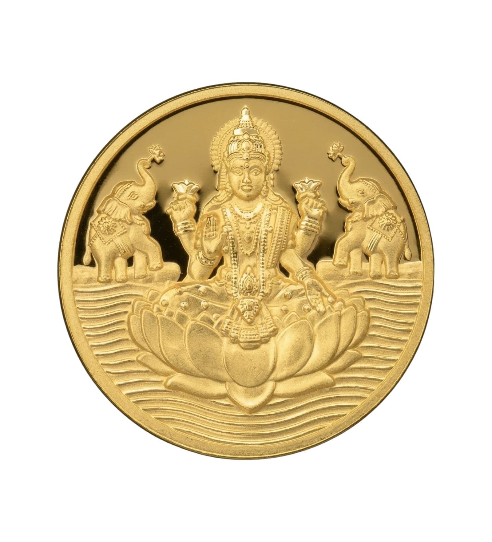 Lakshmi 24KT (999) Lightweight Gold Coin 0.3g