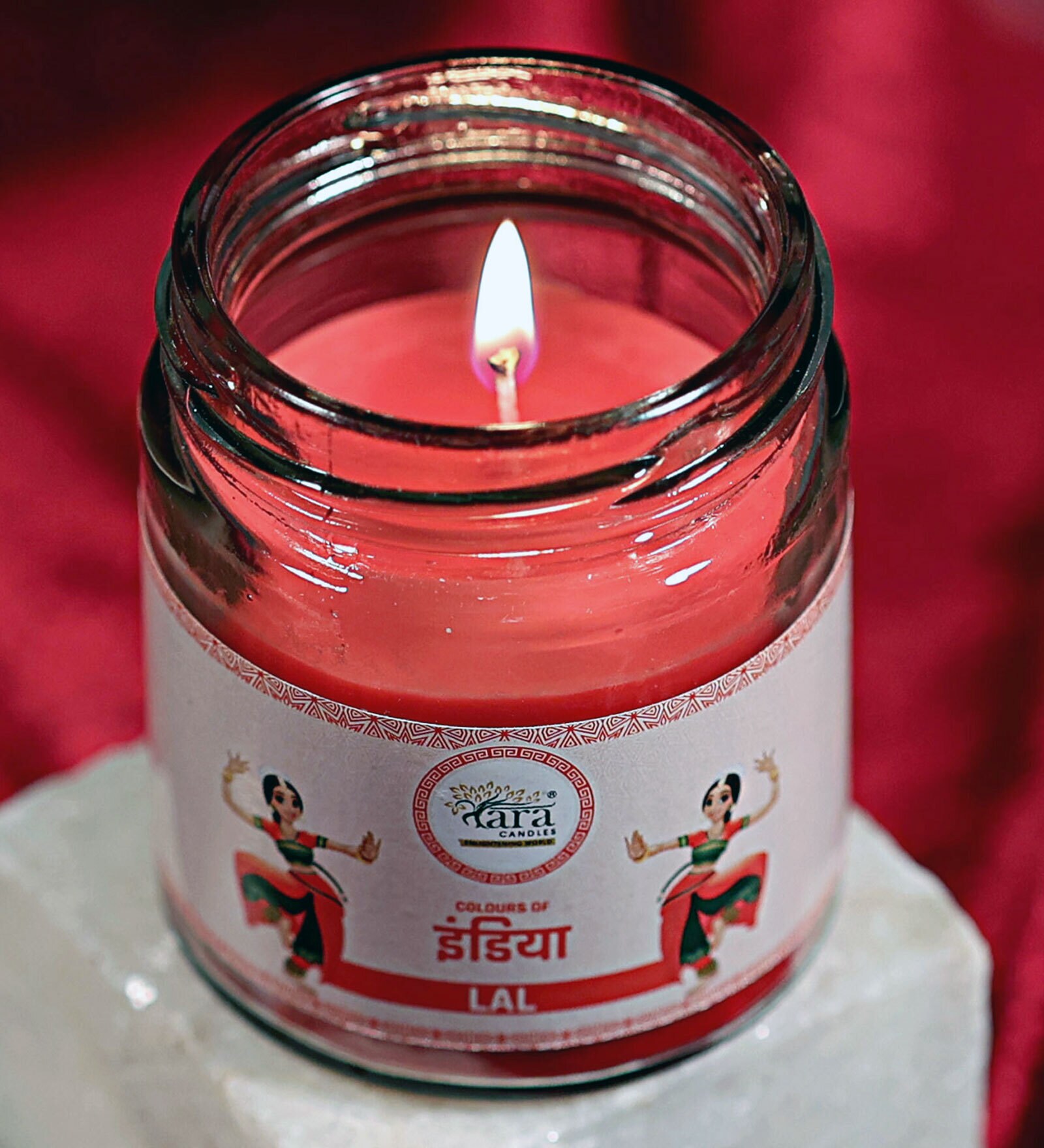 Buy Lal Scented Jar Candle Colours Collection at 7 OFF by Tara