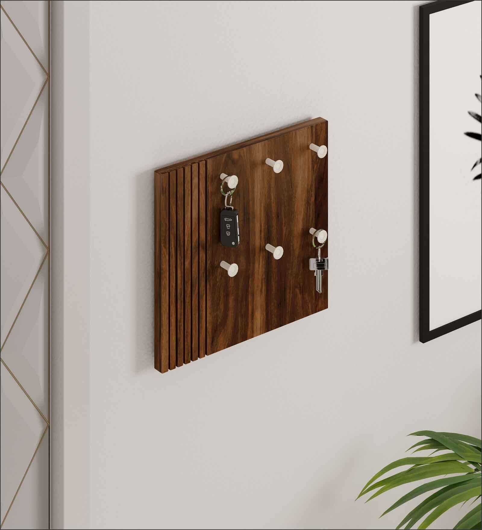 Larkyn Engineered Wood Wall Mount Key Holder