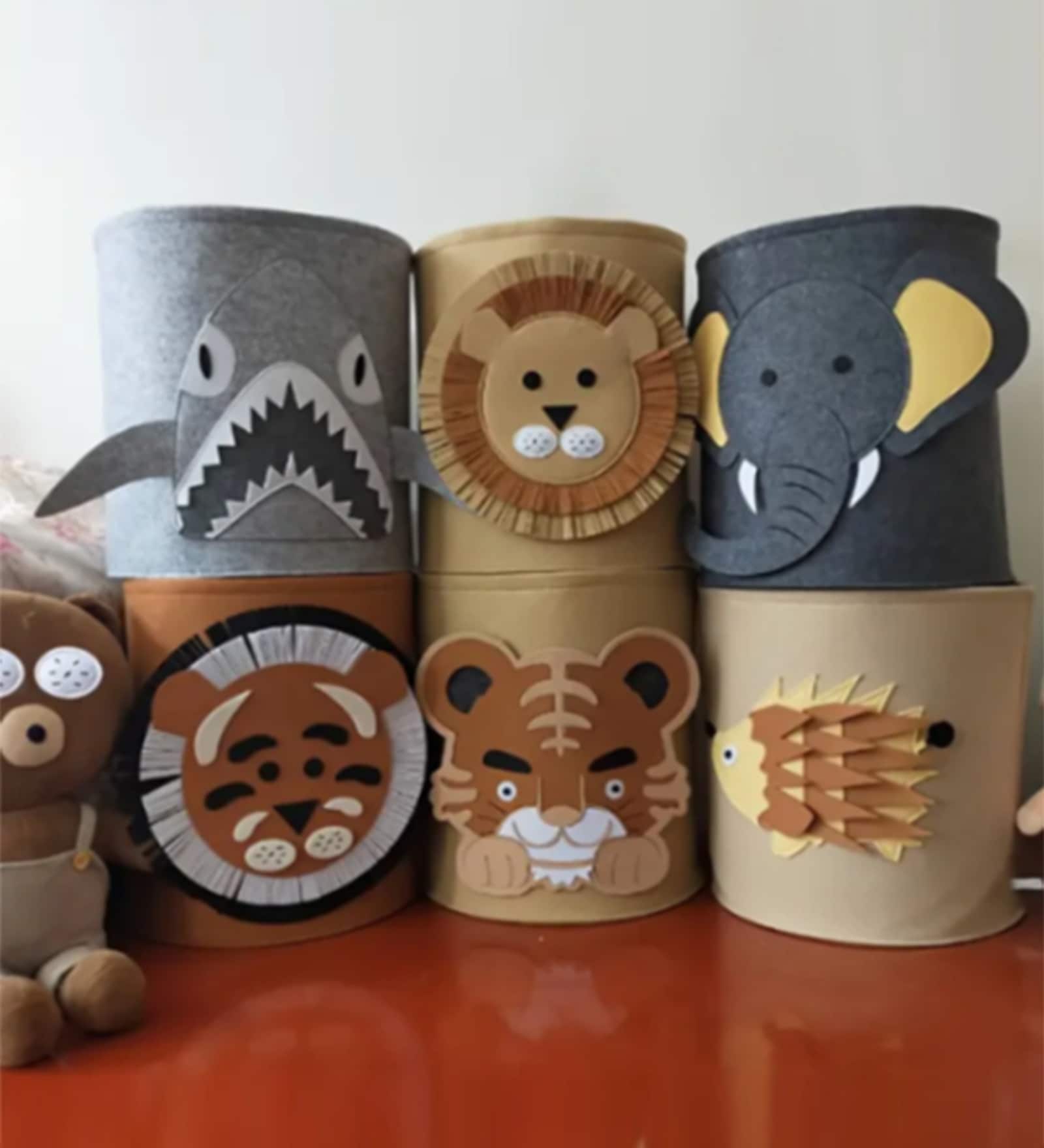 Laundry Felt Basket With Mofit