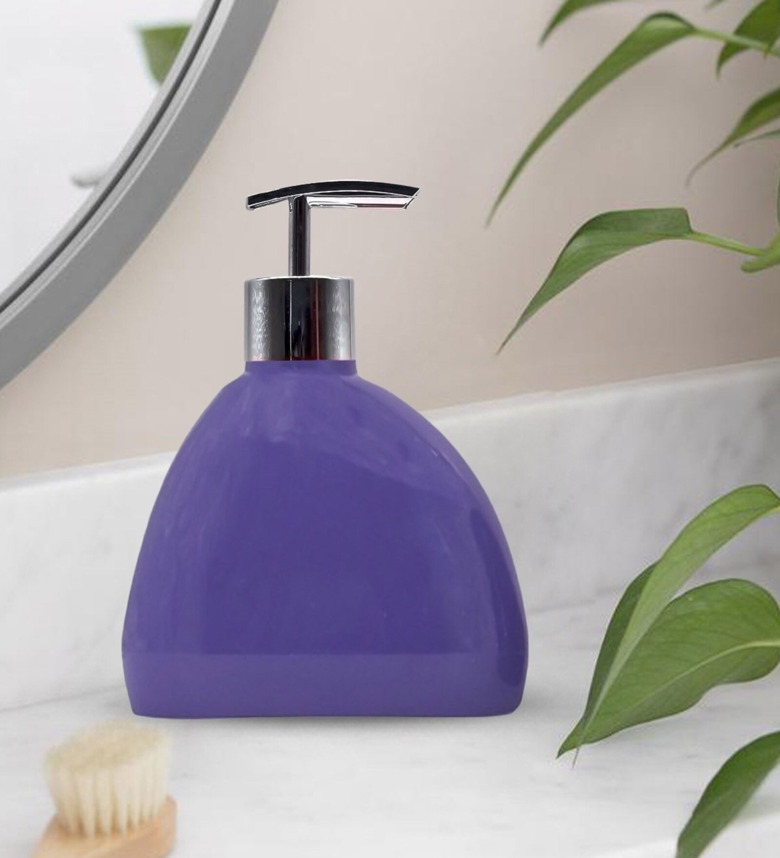 Lavender 300 ml Acrylic Liquid Soap Dispenser