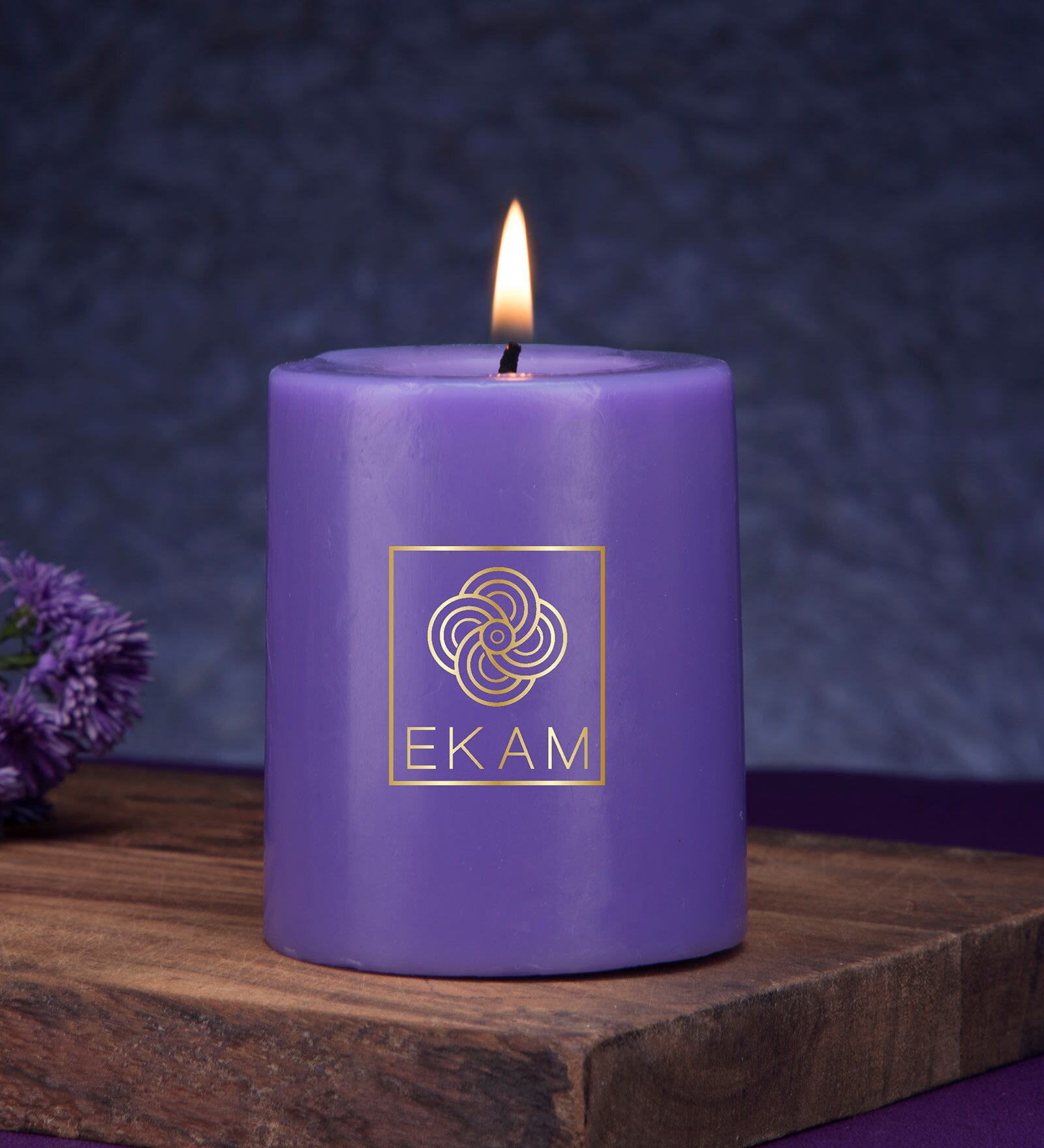 Buy Lavender Aroma Set of 4 Scented Candles by EKAM at 17 OFF by EKAM