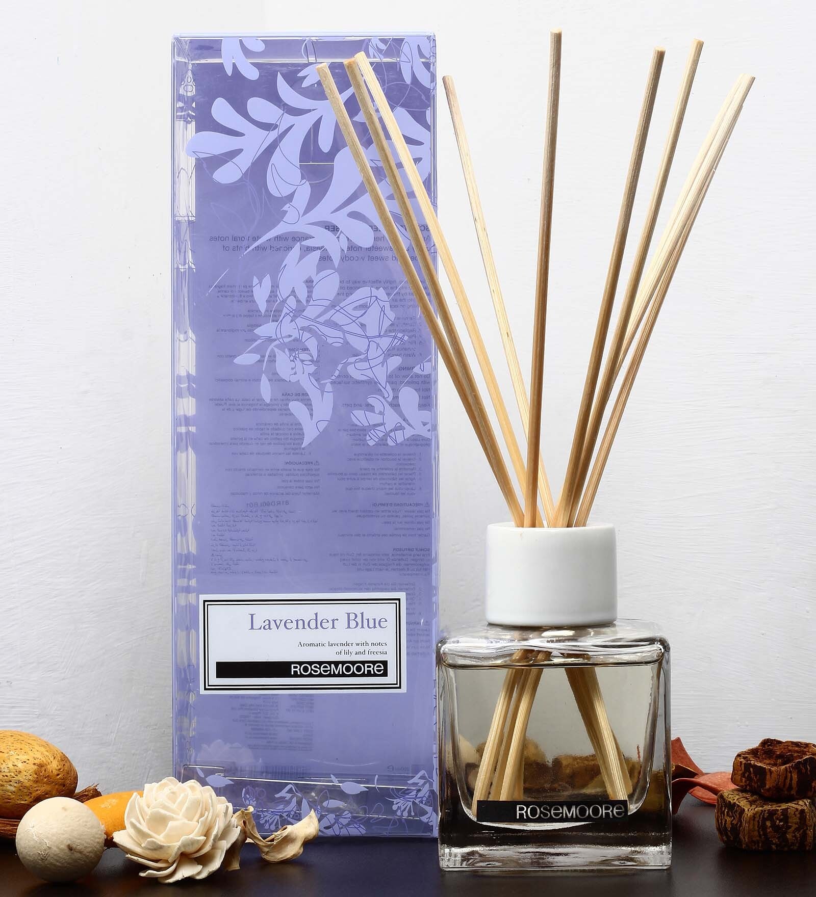 Buy Lavender Blue Scented Reed Diffuser Set at 27 OFF by Rosemoore