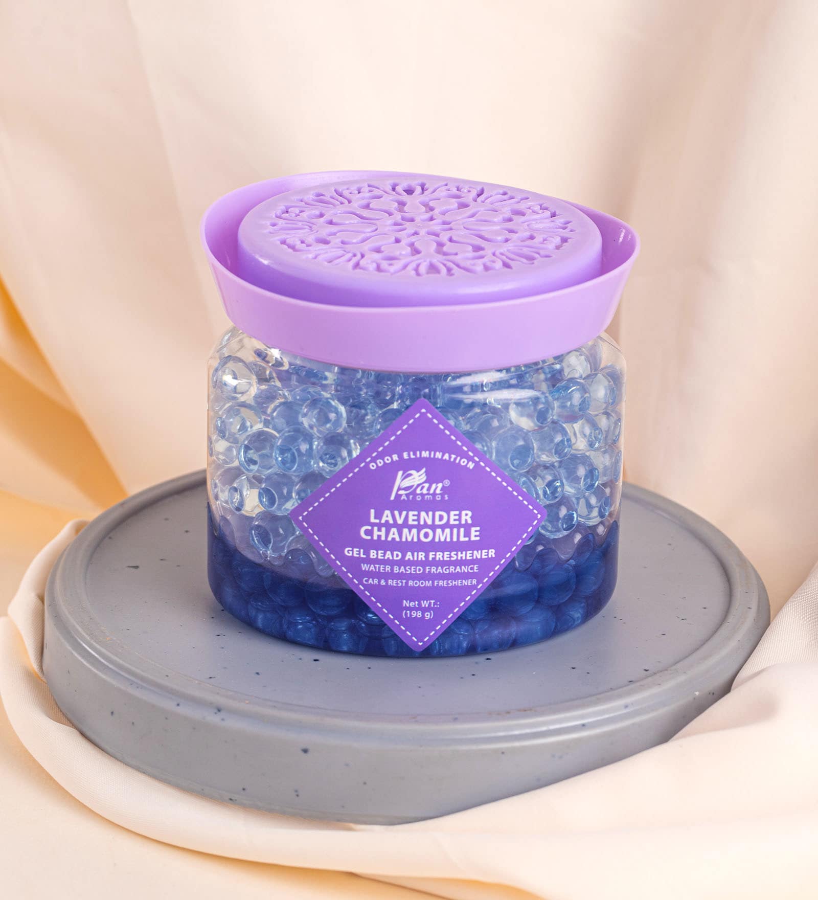 Lavender Chamomile Plastic Air Freshner (Purple)