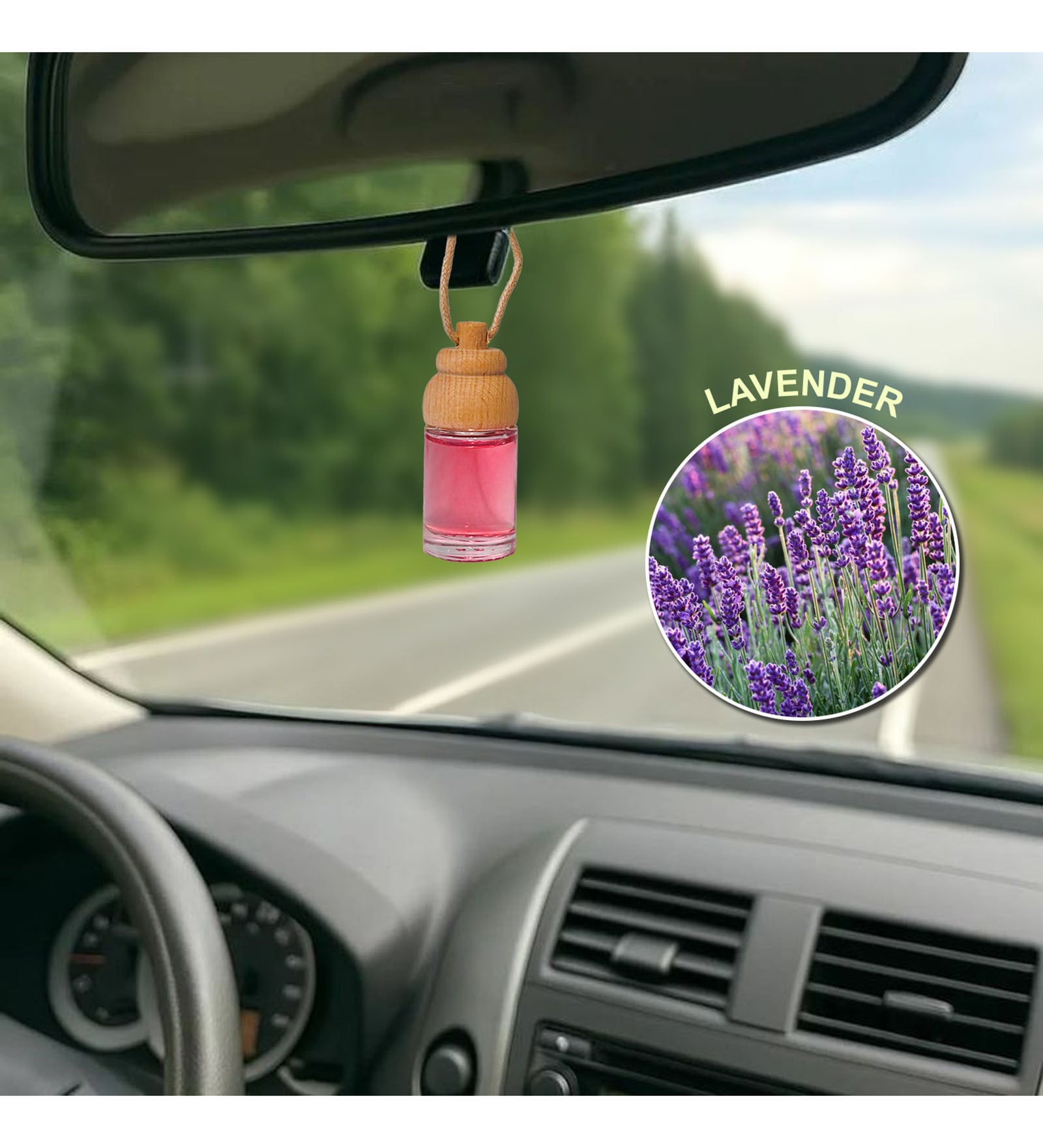 Lavender Glass Diffuser (Purple)