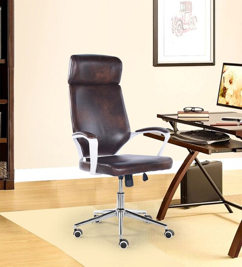 Buy Larry Ergonomic Chair By Royaloak Online High Back Executive