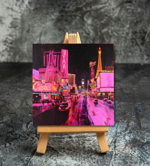 Las Vegas Mini Canvas Frame