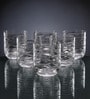La Opala Solitaire Crystal Handcrafted Shimmy Unica 414 ML DOF Glasses