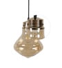 Frosted Lacerta Yellow Glass Hanging Light