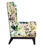 LaCosy Fabric Wing Chair in Globally Indian Colour