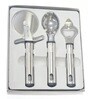 Lacuzini Stainless Steel Kitchen Utility- Set of 3