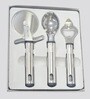 Lacuzini Stainless Steel Kitchen Utility- Set of 3