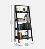 Ladder Bookshelf In Black Color