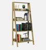 Ladder Bookshelf In Natural Finish