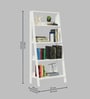 Ladder Bookshelf In White Color