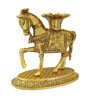 Fengshui Horse 10cm Metal Candle Holder Stand