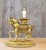 Fengshui Horse 10cm Metal Candle Holder Stand