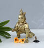 Ladoo Gopal Gold Brass Idols