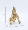 Ladoo Gopal Gold Brass Idols