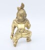 Ladoo Gopal Gold Brass Idols