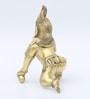 Ladoo Gopal Gold Brass Idols