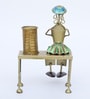 Lady Hanging Multicolour Metal Pen
Stand