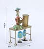 Lady Hanging Multicolour Metal Pen
Stand