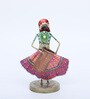 Lady Multicolour Metal Pen Stand