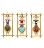 Venice Lady Musician S/3 Iron Wall Frame