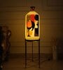 Lady Sparkling Floor Lamp with Foldable Metal Stand