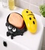 Yellow Ladybug Design Soap Box with LID