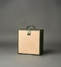 Laether Portable Bar in Olive Green Colour
