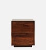 Lafon Sheesham Wood End Table In Walnut Finish