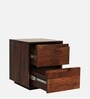 Lafon Sheesham Wood End Table In Walnut Finish
