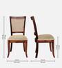 Lafon Solid Wood Dining Set In Beige Color
