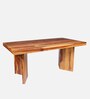 Lafon Solid Wood Dining Set In Beige Color