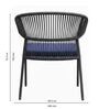 Lagori Wicker Outdoor Table & Chair Set In Dull birch Finish