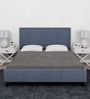 Laika (75X72) Terry Cotton King Size Mattress Protector in Grey Colour
