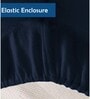 Laika (78X60) Terry Cotton Queen Size Mattress Protector in Blue Colour