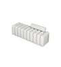 Lair Boucle 3 Seater Sofa In White Colour