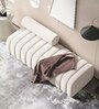 Lair Boucle 3 Seater Sofa In White Colour