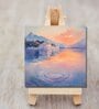 Lake Pichola at Sunset Mini Canvas Frame