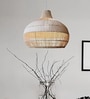 Laksh Handmade Rattan Cane Pendant Hanging Light (Beige)