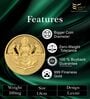 Lakshmi 24KT (999) Lightweight Gold Coin 0.1g