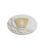 Brass Marble Lakshmi Footprint