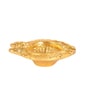Lakshmi Ganesh Gold Aluminium Diya