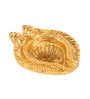 Lakshmi Ganesh Gold Aluminium Diya