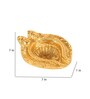 Lakshmi Ganesh Gold Aluminium Diya